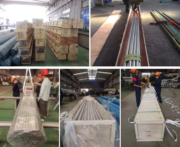 316/316L Stainless Steel Tubes Wooden Crate Packaging 316/316L Stainless Steel Tubes Wooden Crate Packaging